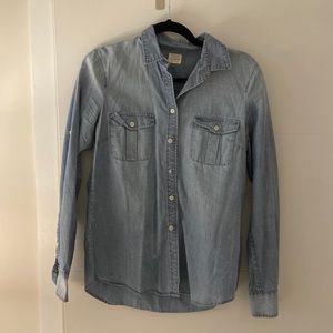 J.crew chambray shirt